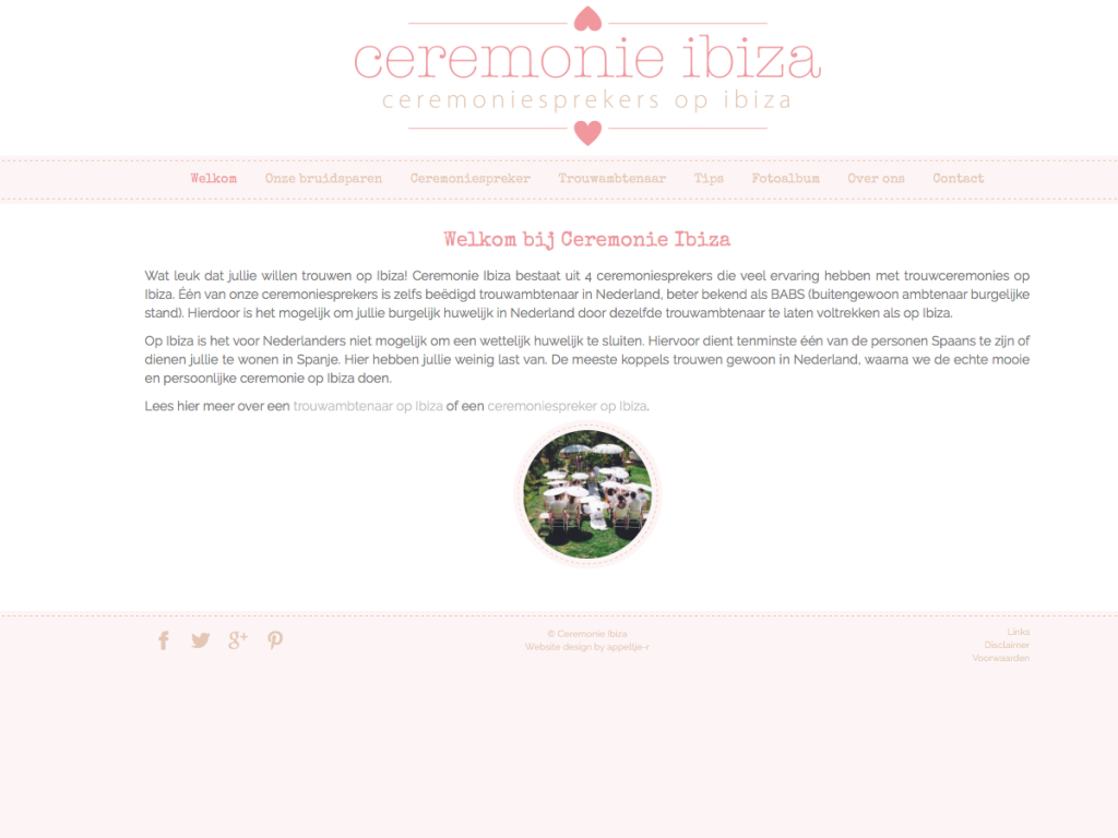 Ceremonie Ibiza